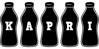 Kapri bottle logo