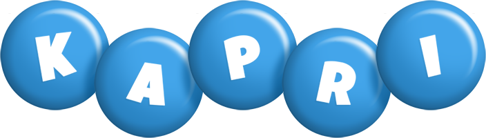 Kapri candy-blue logo