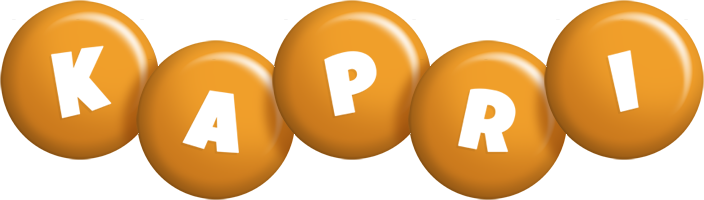 Kapri candy-orange logo