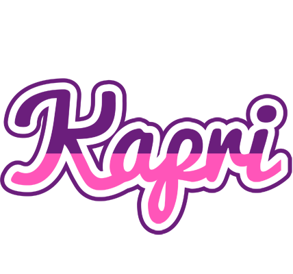 Kapri cheerful logo
