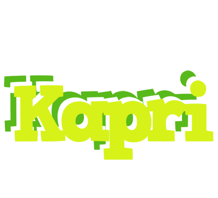 Kapri citrus logo