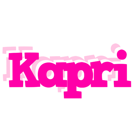Kapri dancing logo