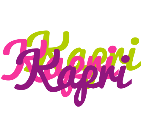 Kapri flowers logo