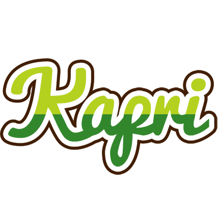 Kapri golfing logo
