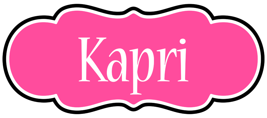 Kapri invitation logo