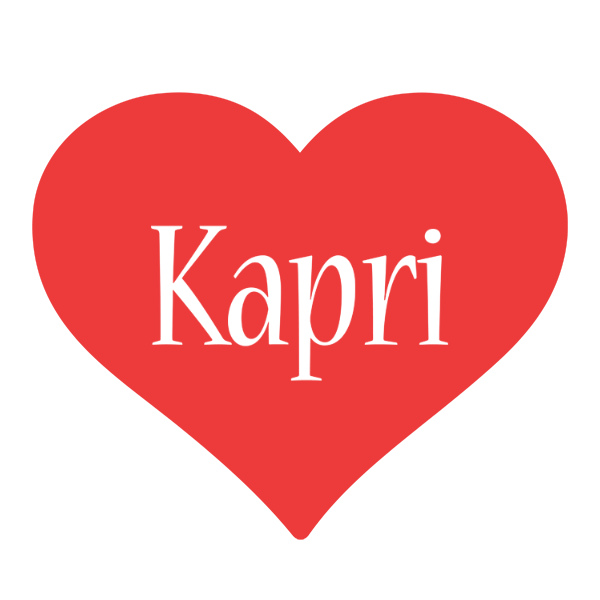 Kapri love logo