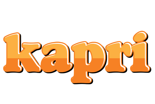 Kapri orange logo