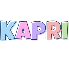 Kapri pastel logo