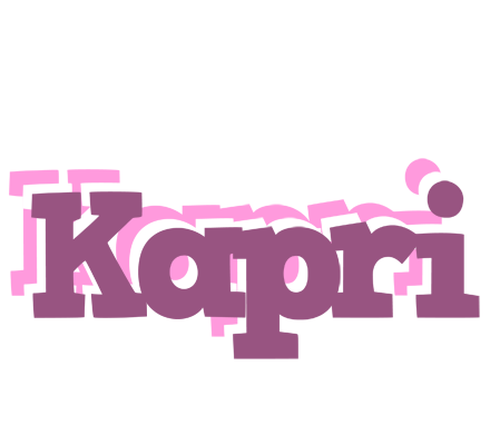 Kapri relaxing logo
