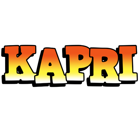 Kapri sunset logo