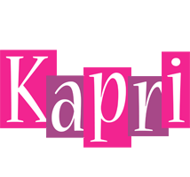 Kapri whine logo