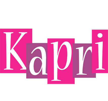 Kapri whine logo