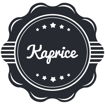Kaprice badge logo
