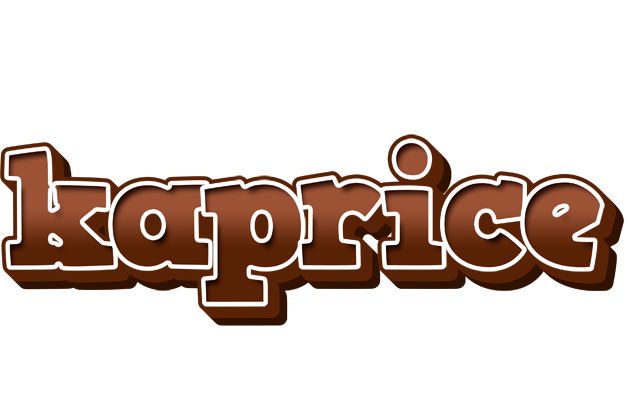 Kaprice brownie logo