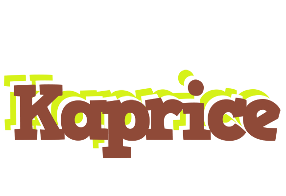 Kaprice caffeebar logo