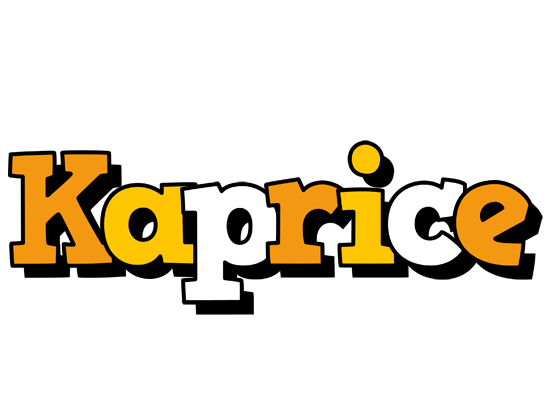 Kaprice cartoon logo