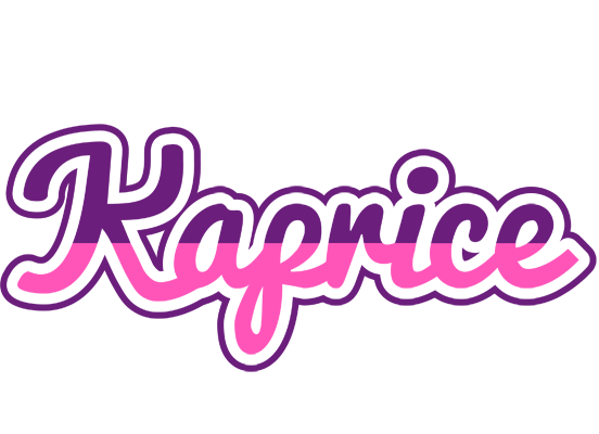 Kaprice cheerful logo
