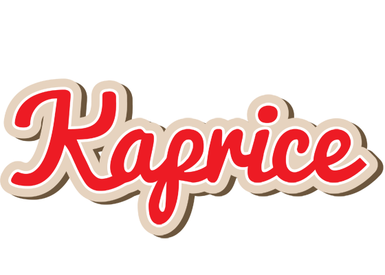 Kaprice chocolate logo