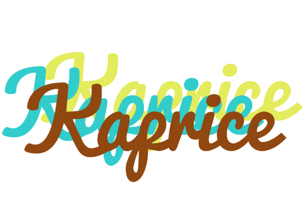 Kaprice cupcake logo