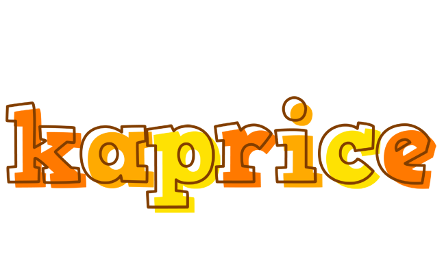 Kaprice desert logo