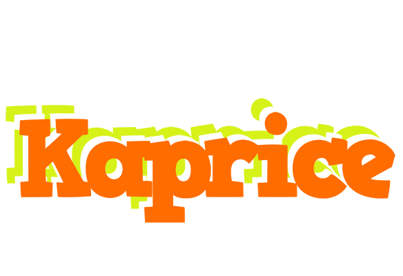 Kaprice healthy logo