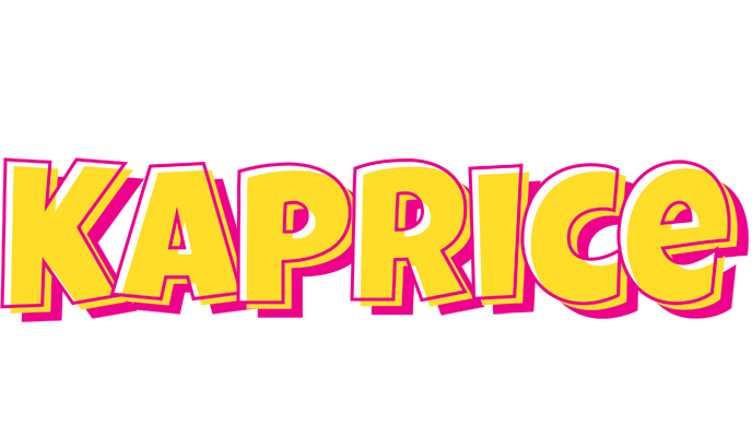 Kaprice kaboom logo