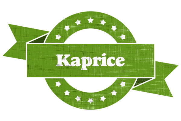 Kaprice natural logo
