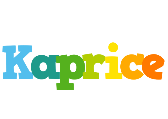 Kaprice rainbows logo