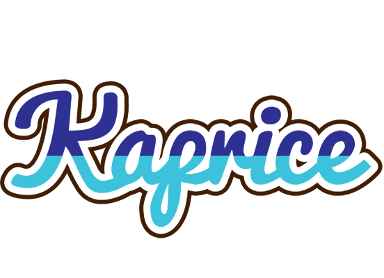 Kaprice raining logo