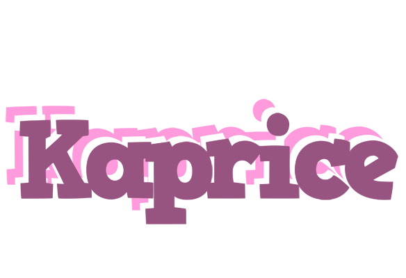 Kaprice relaxing logo
