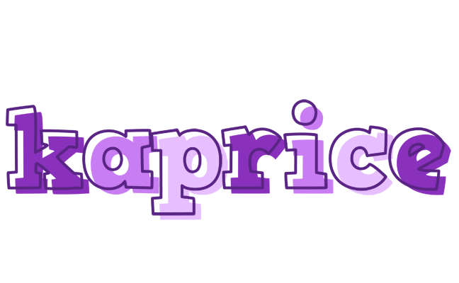 Kaprice sensual logo