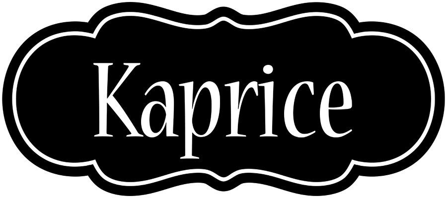 Kaprice welcome logo