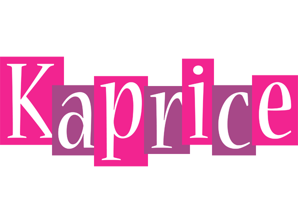 Kaprice whine logo