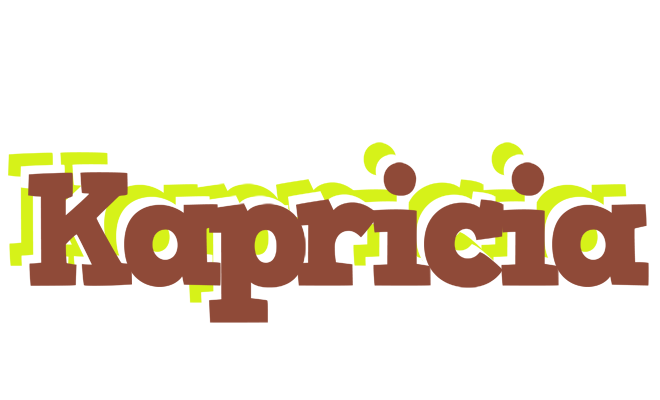 Kapricia caffeebar logo