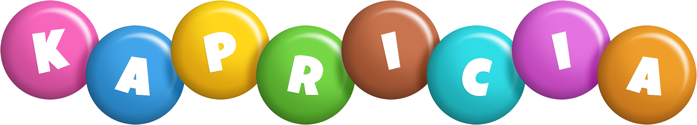 Kapricia candy logo