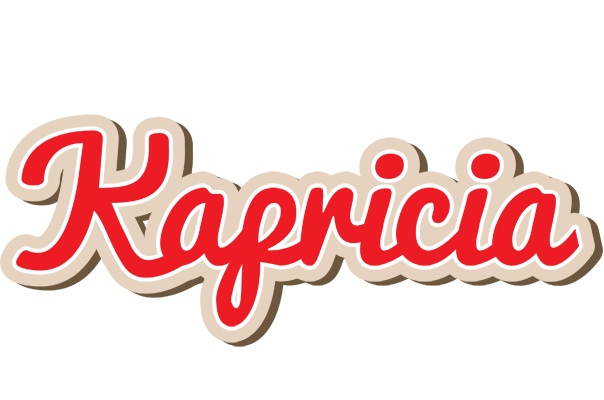 Kapricia chocolate logo