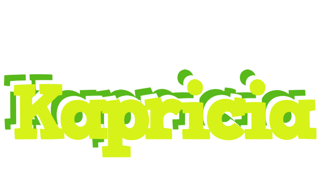 Kapricia citrus logo