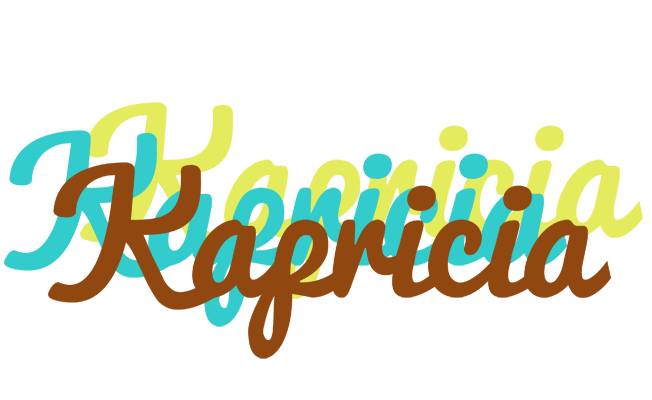 Kapricia cupcake logo