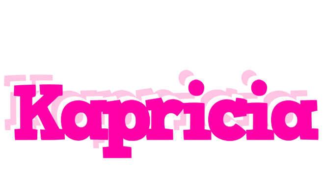 Kapricia dancing logo
