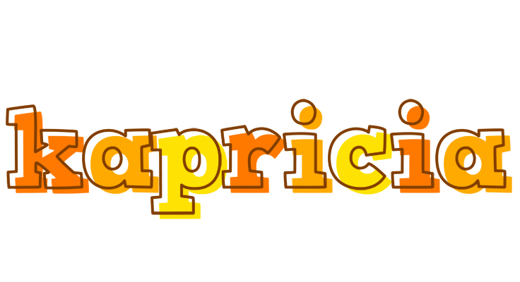 Kapricia desert logo