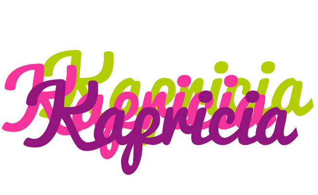 Kapricia flowers logo