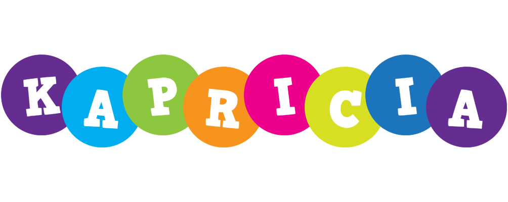 Kapricia happy logo