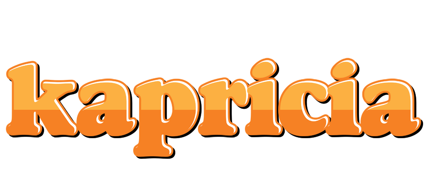 Kapricia orange logo