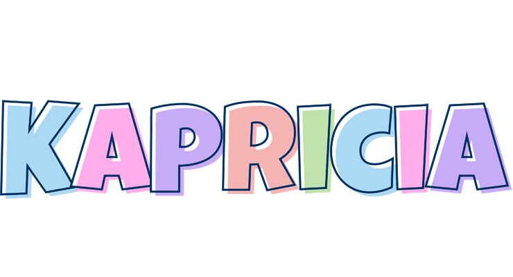 Kapricia pastel logo