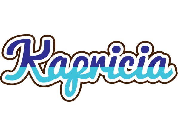 Kapricia raining logo
