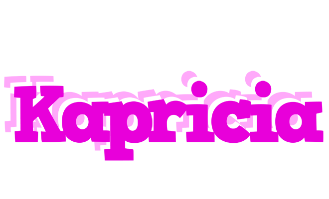 Kapricia rumba logo