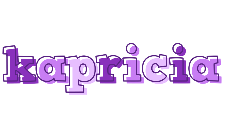 Kapricia sensual logo