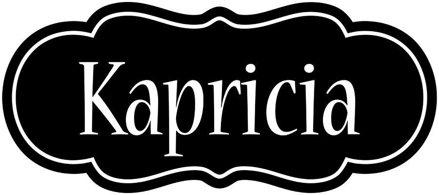 Kapricia welcome logo