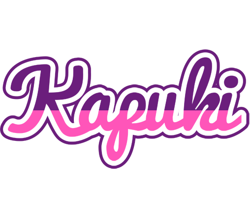 Kapuki cheerful logo