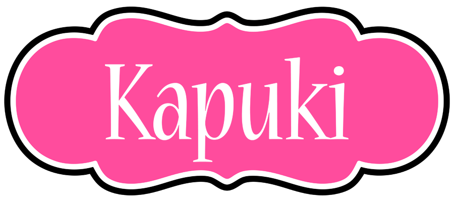 Kapuki invitation logo
